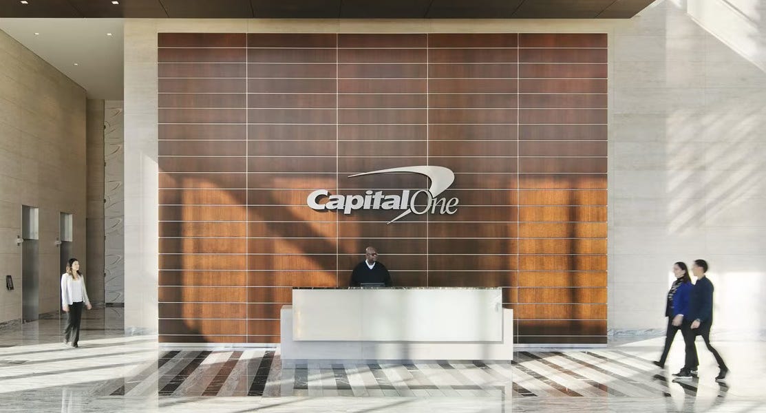 Warren Buffett’s Berkshire Hathaway bet almost $1bn on credit card issuer Capital One