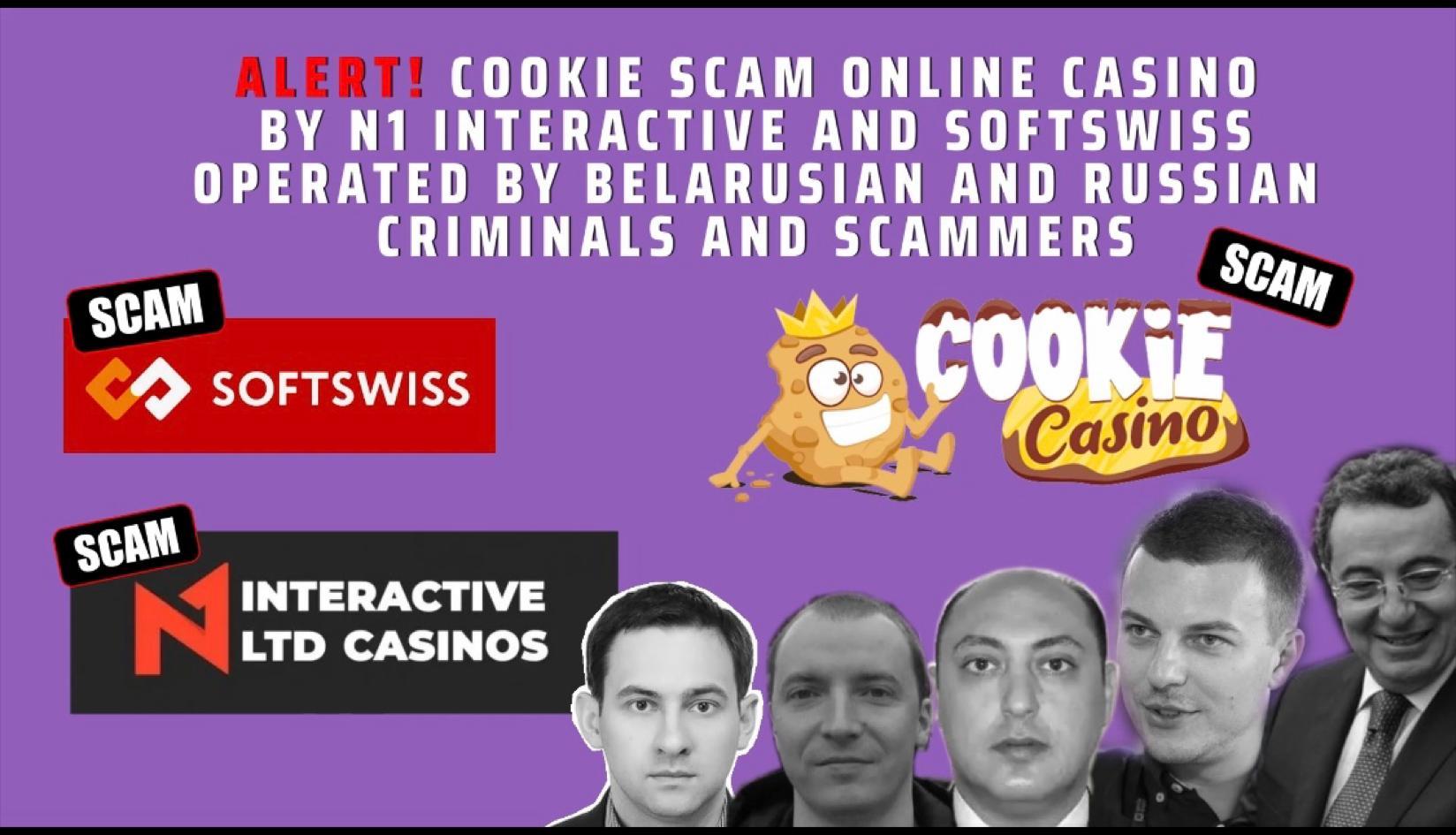 Fraud alert – Cybercrime: Cookie Casino Scam (online casino)