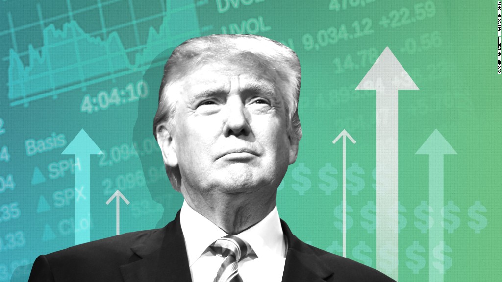 Stocks hit record again. Is Trump the reason?