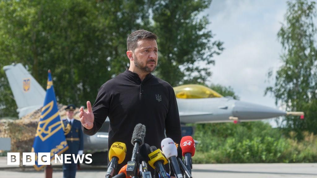 Ukraine receives first F-16 fighter jets – Zelensky