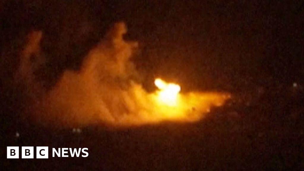 Watch: Explosions seen on Israel-Lebanon border