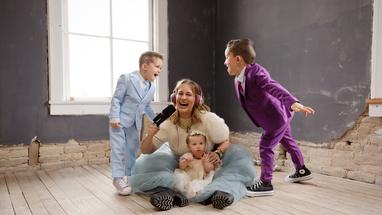 After the Exit, a Harder Climb: The Founder Who Had to Rebuild Herself First 2 Kimberly Spencer with her children