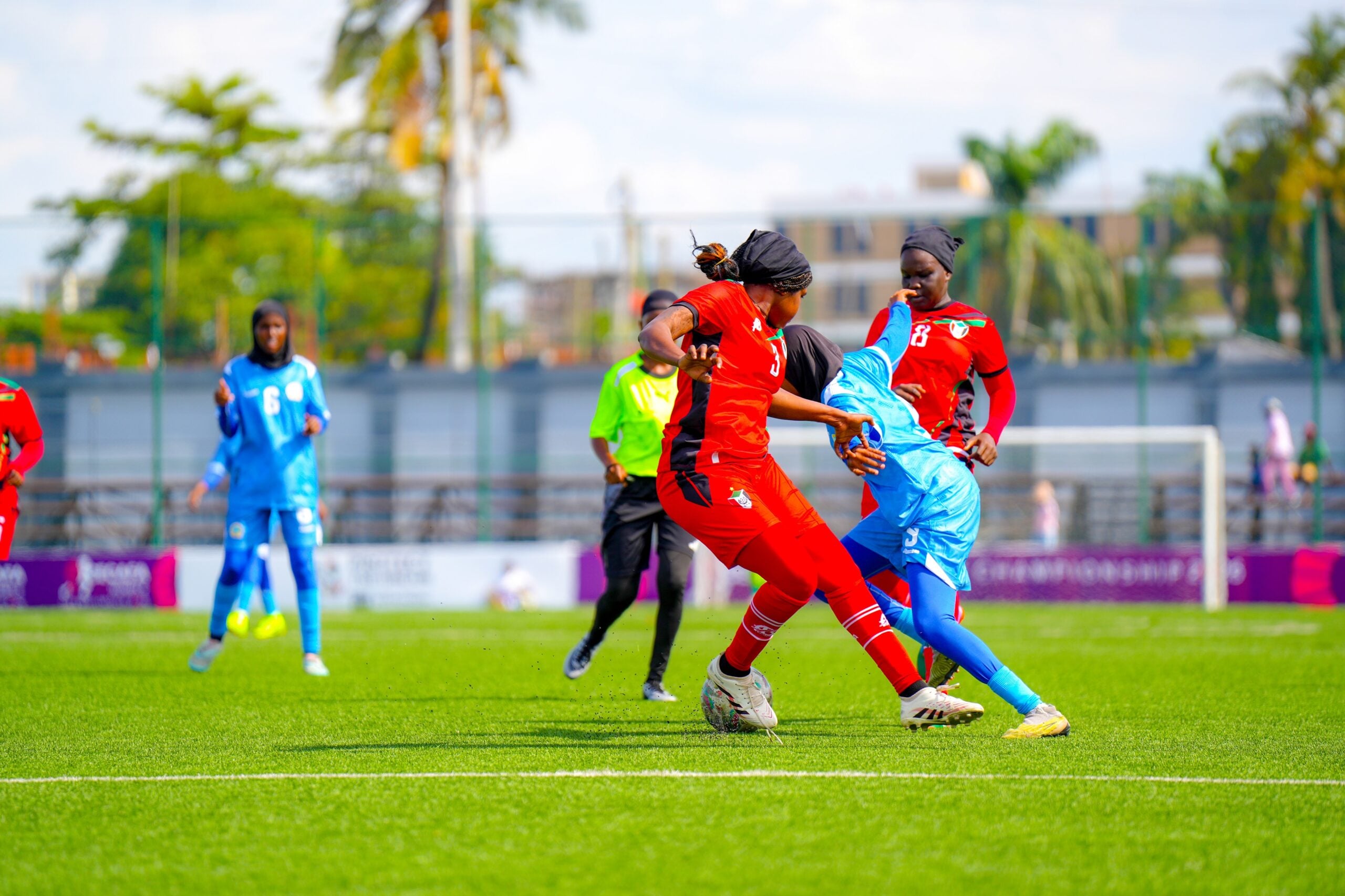 Somalia U-17 Women End Debut CECAFA Tournament With Historic 8-2 Win Over Sudan 4 somalia u-17 women outplay sudan