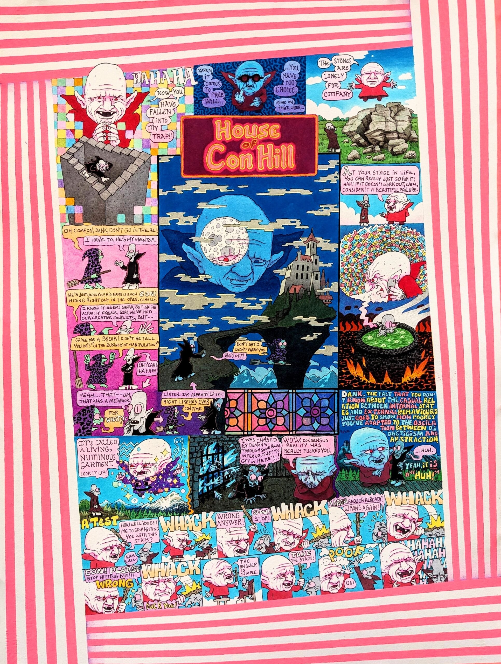 Jack Bride: Weaving Astrology, Full Moons And Comics Into His Unique Artistic Vision 3 Jack Bride: Weaving Astrology, Full Moons And Comics Into His Unique Artistic Vision 3
