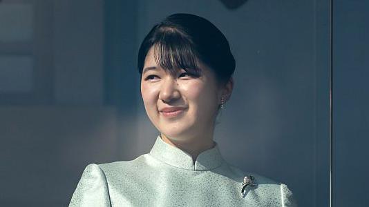 Japan's Princess Aiko attends the New Year's appearance by the Japanese imperial family at the Imperial Palace