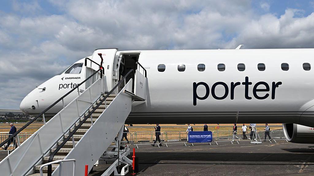 A Porter Airline plane