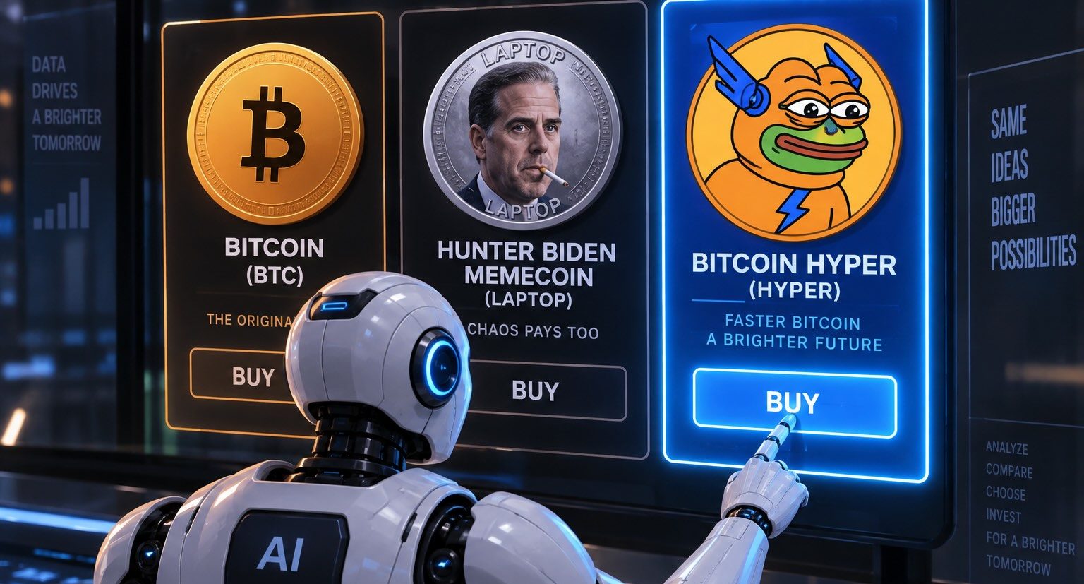 Is Bitcoin Hyper the best crypto to buy as Bitcoin drops to $78k and Hunter Biden's LAPTOP memecoin crashes 99%?