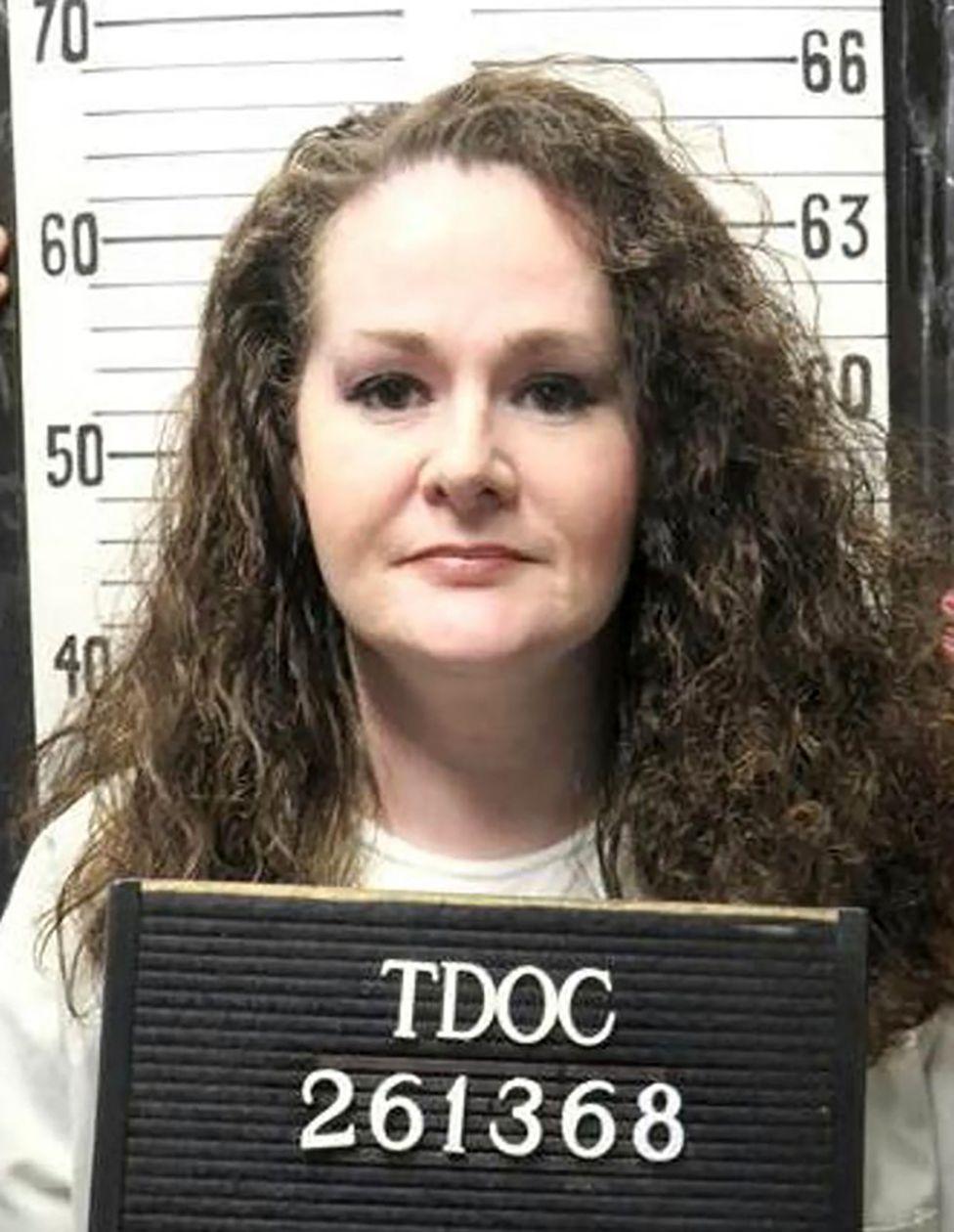 Tennesse Department of Corrections inmate photo of Christa Pike, Tennessee's only woman on death row.
