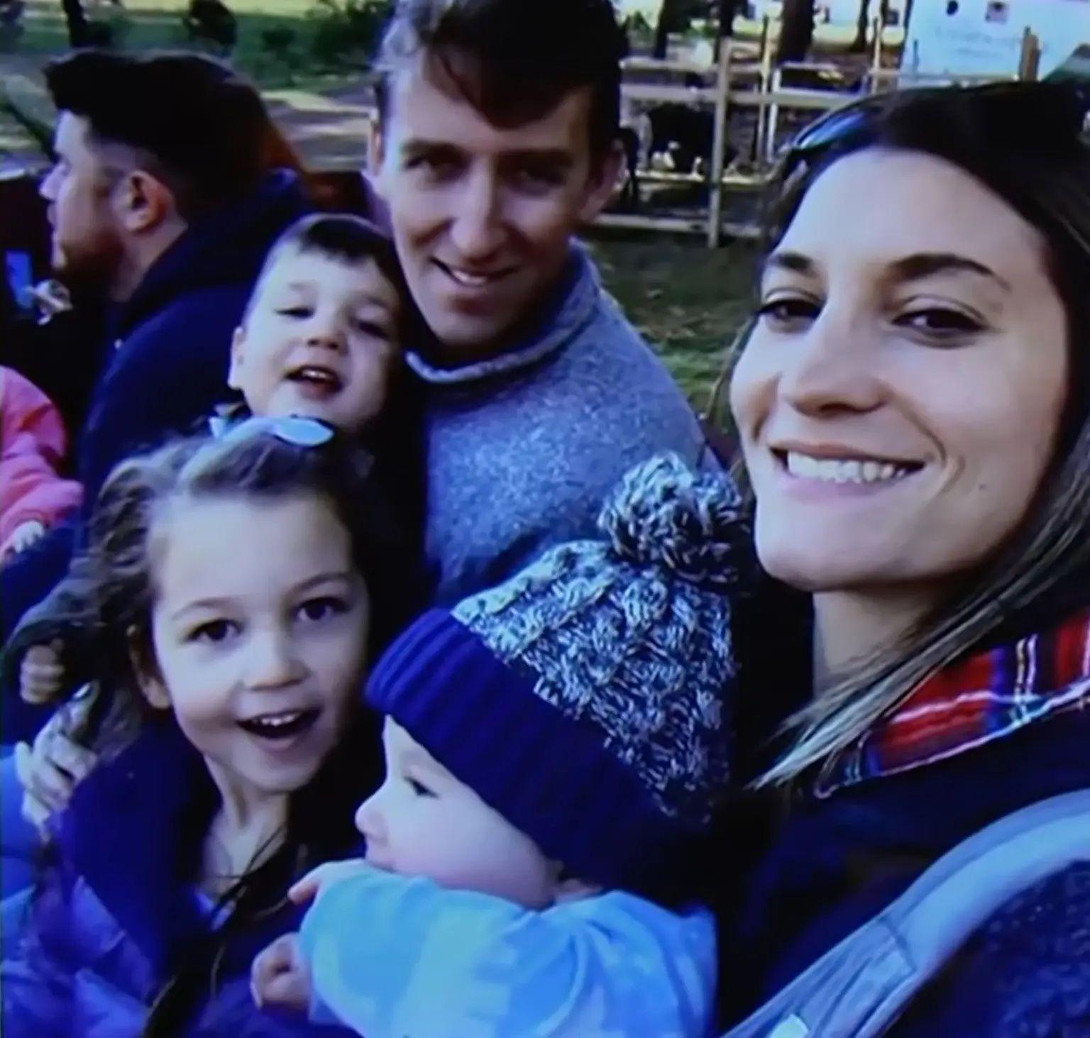Clancy family picture exhibited in court
