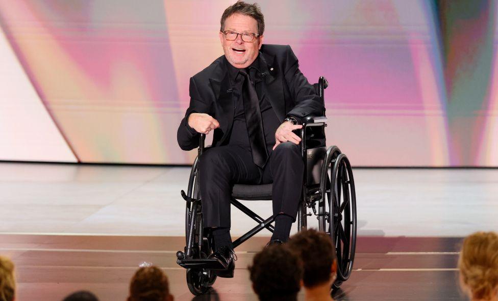 Michael J Fox at the 78th Emmy Awards held at Peacock Theater on September 14, 2026 in Los Angeles, California