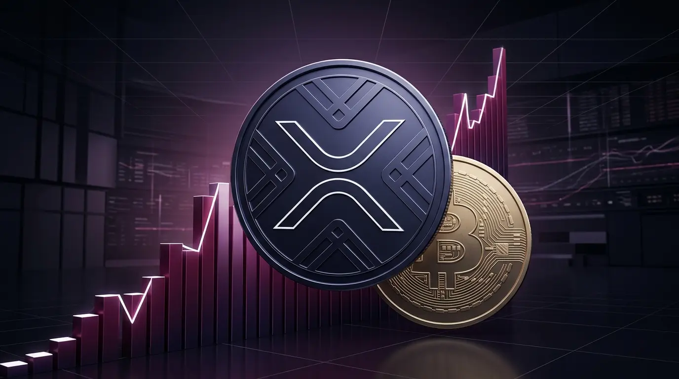 XRP-inspired coin outtrading Bitcoin against a Seoul crypto market backdrop