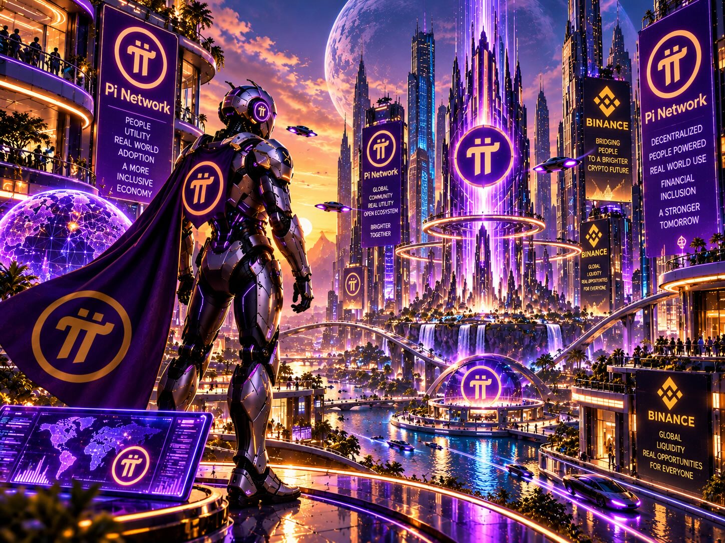 Microsoft Copilot AI predicts that a full Pi Network Binance listing could skyrocket PI to new heights by January 1, 2027