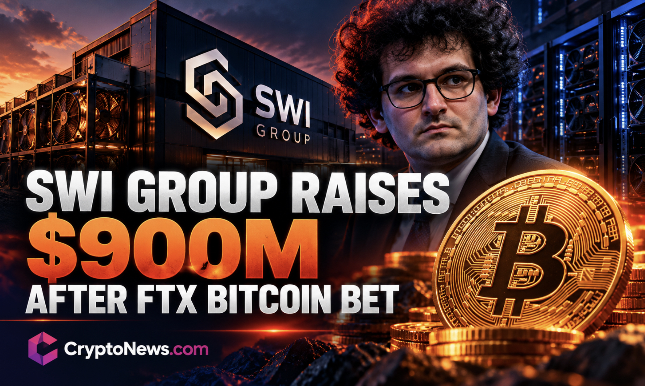 SWI Group raised $900M at a $6.1B valuation as it expands its AI infrastructure business following its takeover of an FTX Bitcoin miner.