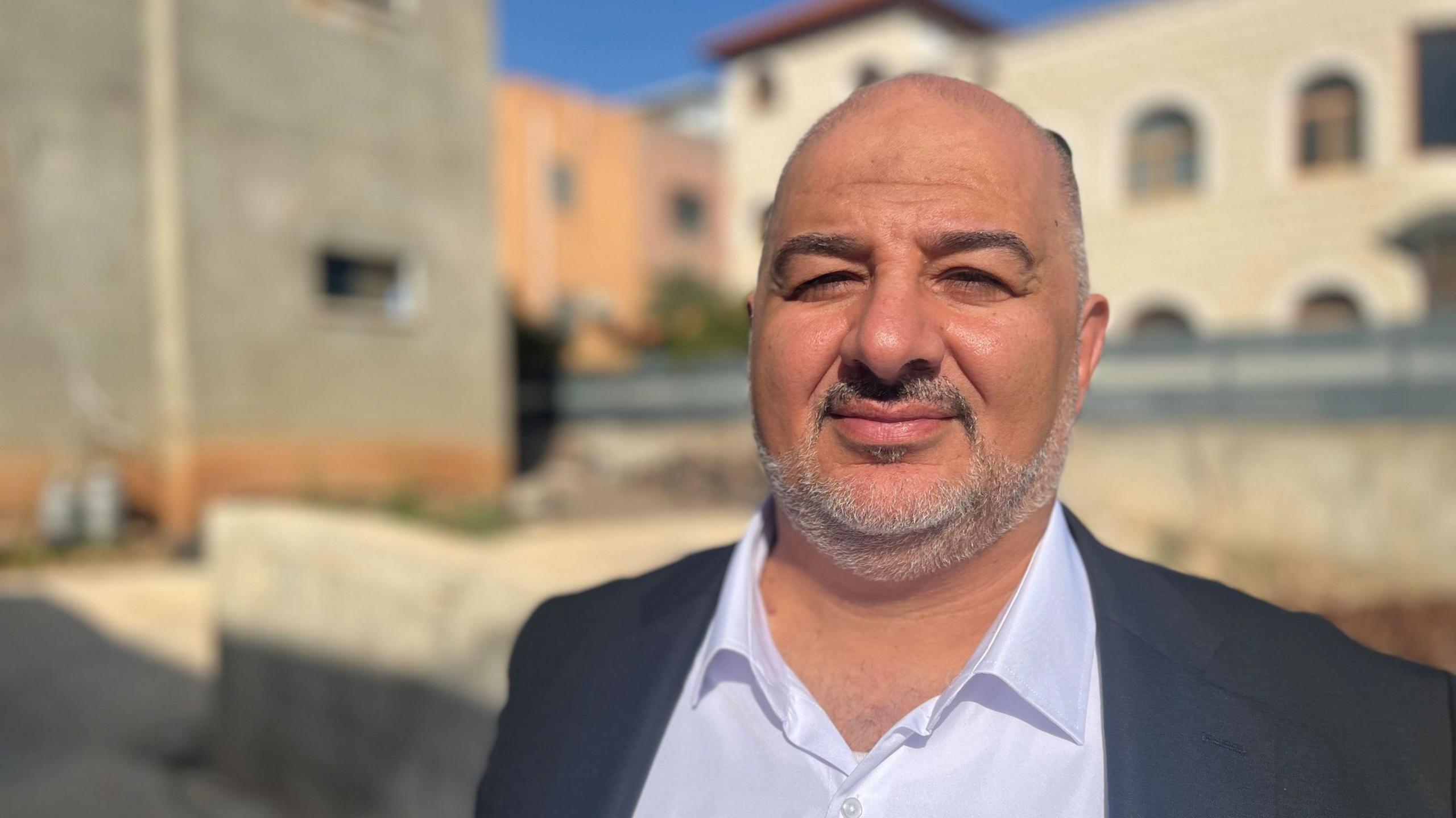 Israeli Arab member of parliament Mansour Abbas, head of the United Arab List, or Raam