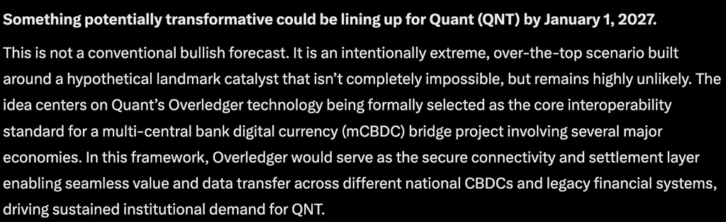 OpenAI's ChatGPT AI predicts a landmark catalyst for Quant that could spark a Q4 move, with QNT outperforming the entire market if it happens