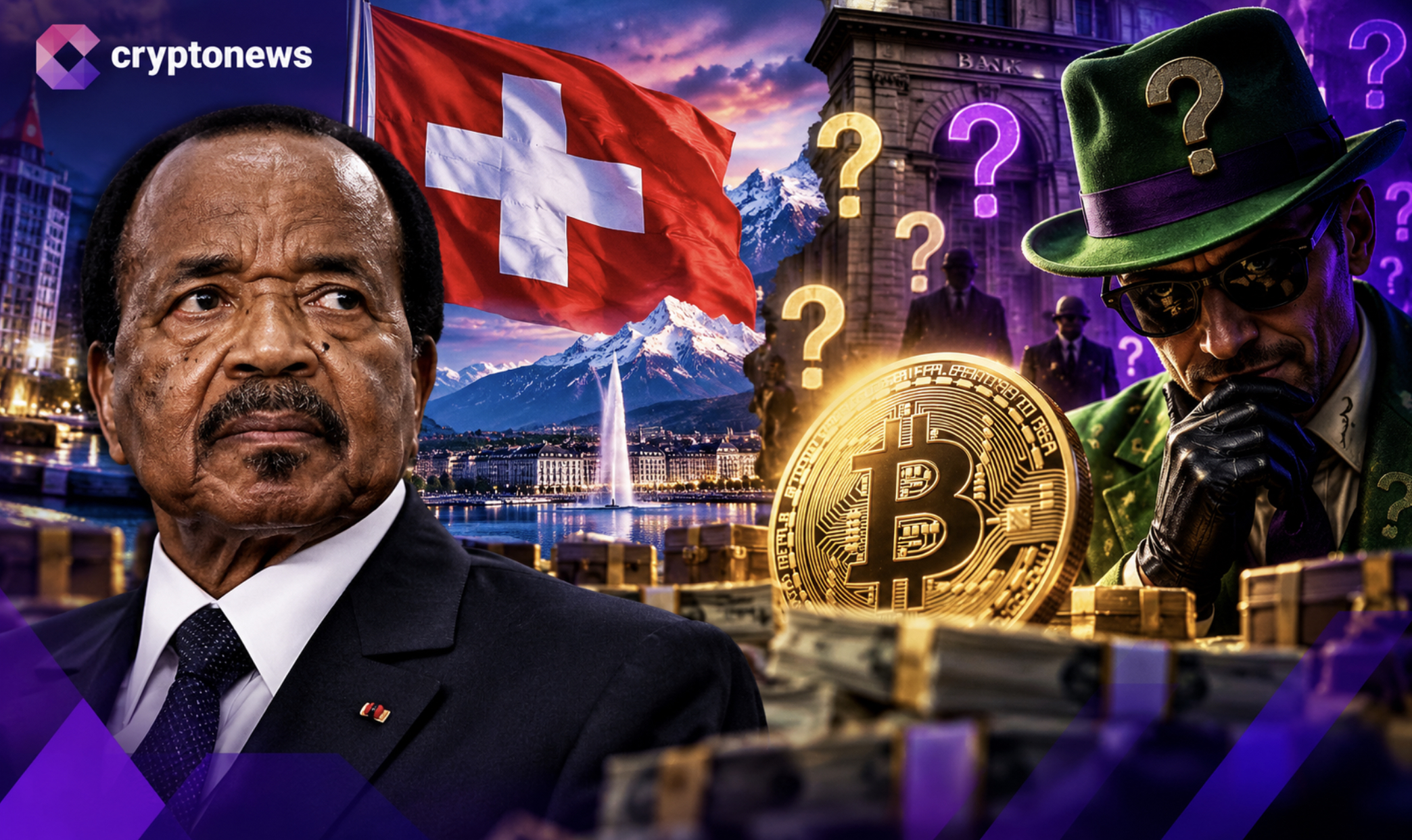 Switzerland launches a Bitcoin ETF as Paul Biya and Cameroon ties revive questions about the country’s role as a financial haven.